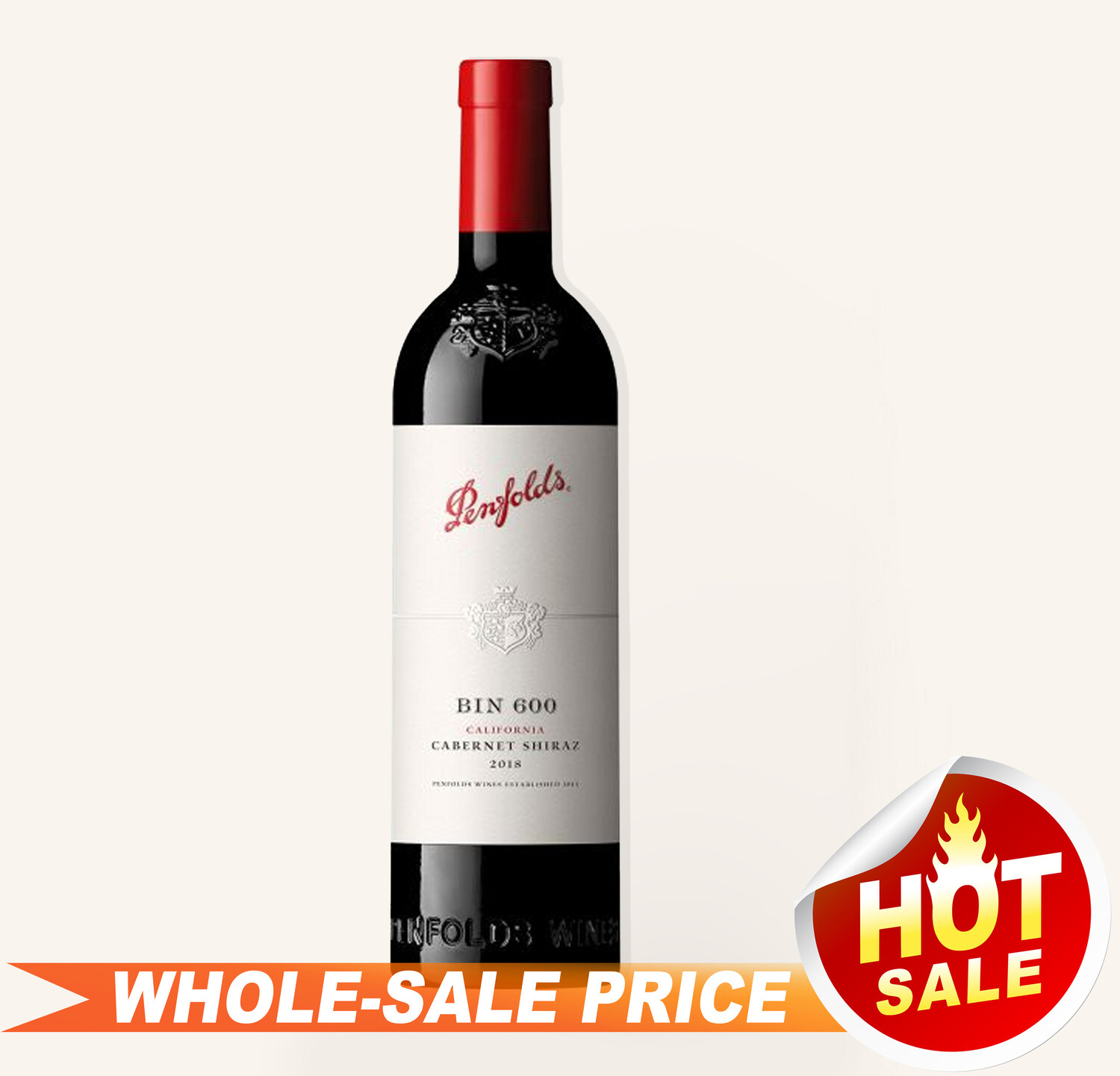 Penfolds Bin 600 Cabernet Shiraz 2019 750ml